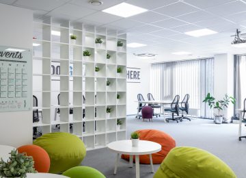 Work’inn bendradarbystės erdvė